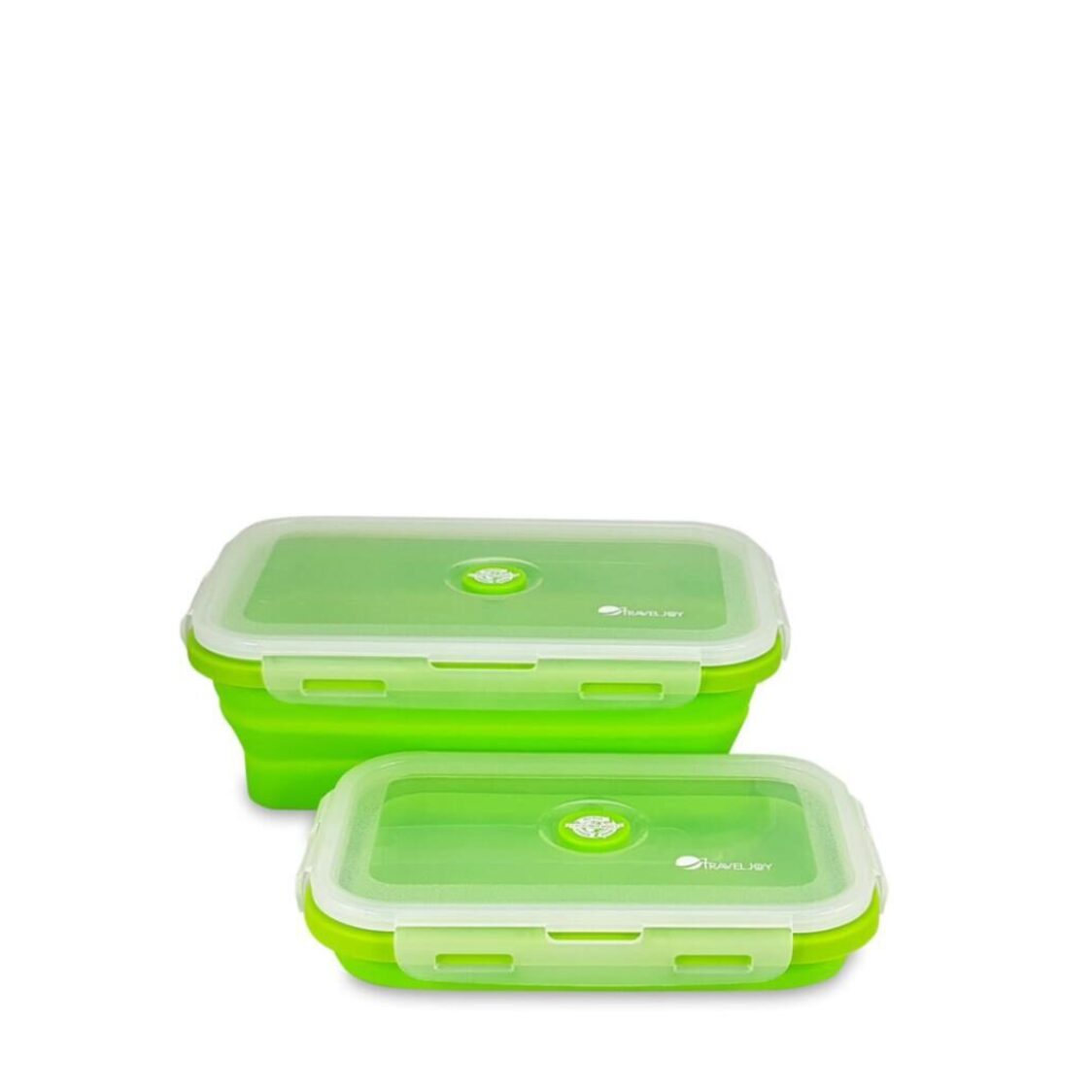 Travel Joy Eco Food Grade Silicone Foldable Lunch Box (800ml)