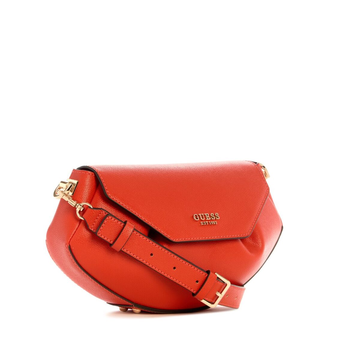 Guess Amorette Flap Crossbody, Chili