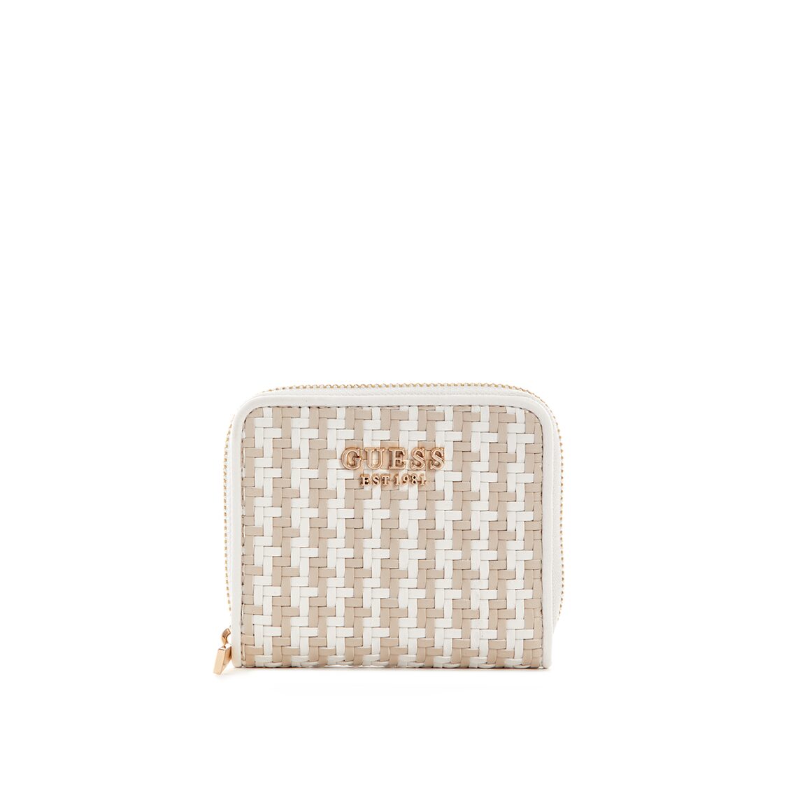 MIREMA SLG SMALL ZIP AROUND,WHITE MULTI