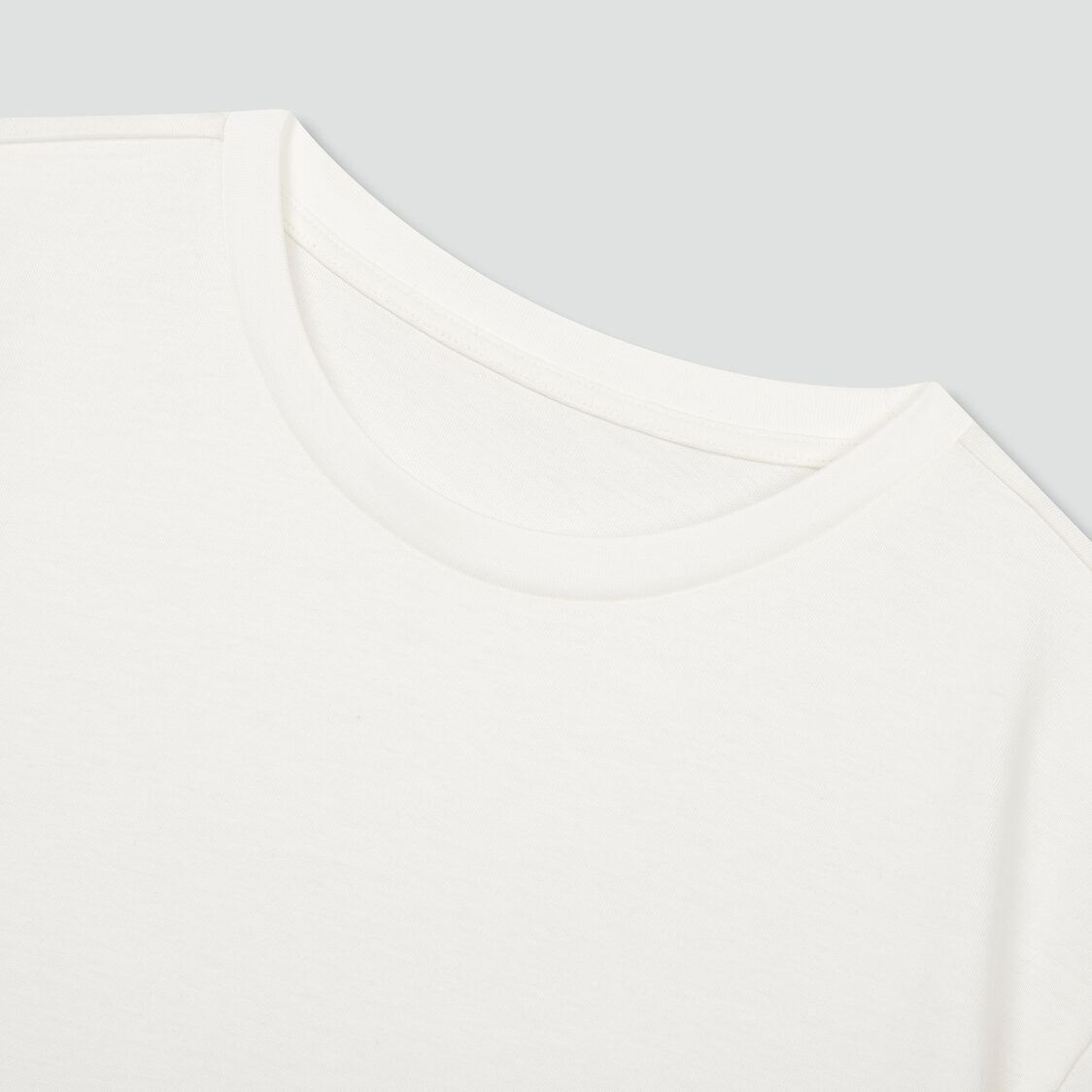 Jaju Women Smart Cotton Loose Fit Short Sleeve Lounge T-Shirt White