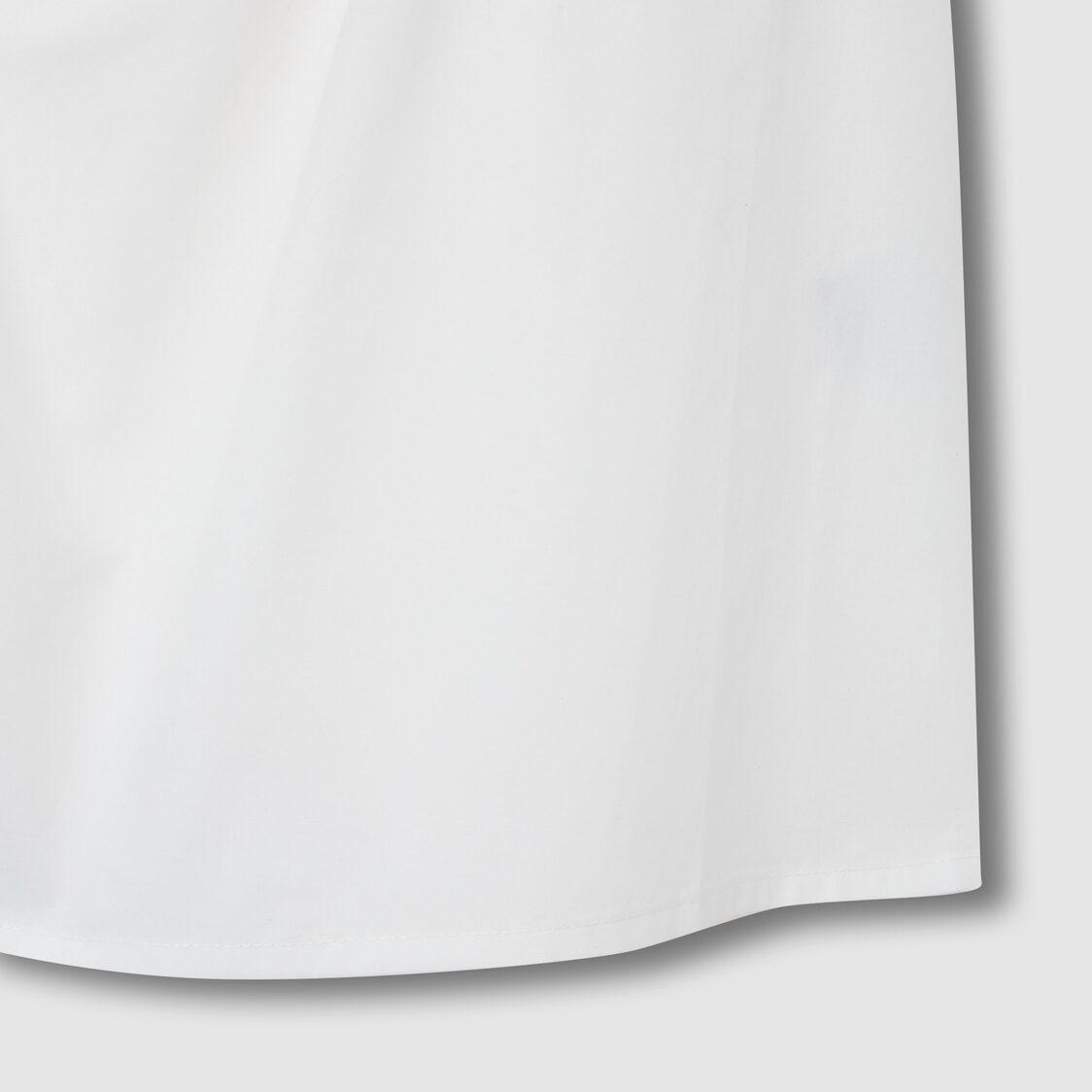 Jaju Women 60s Cotton Shirring Sleeveless Pajama Shirt White