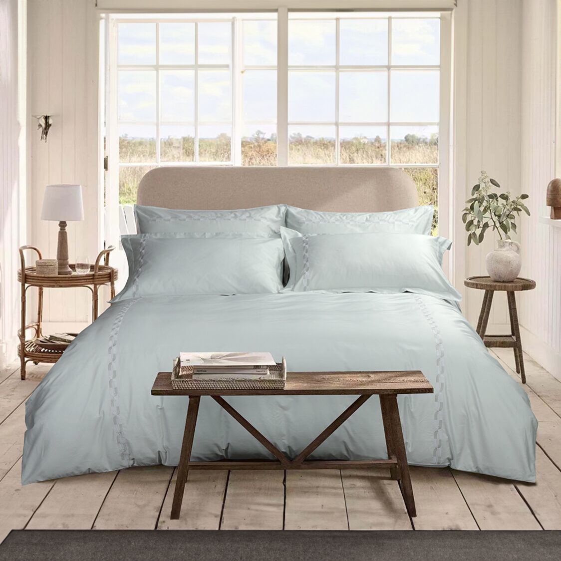 Bellami Embroidery Bed Set - Verones