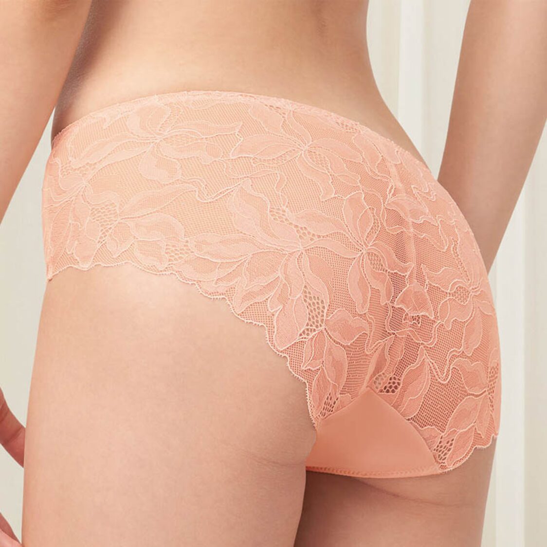 Triumph Magnolia Lace Hipster V S Terracotta