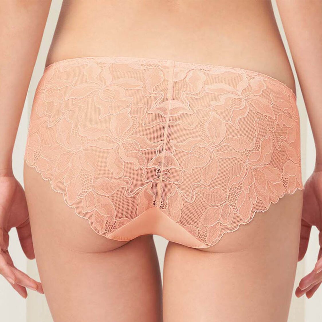 Triumph Magnolia Lace Hipster V S Terracotta