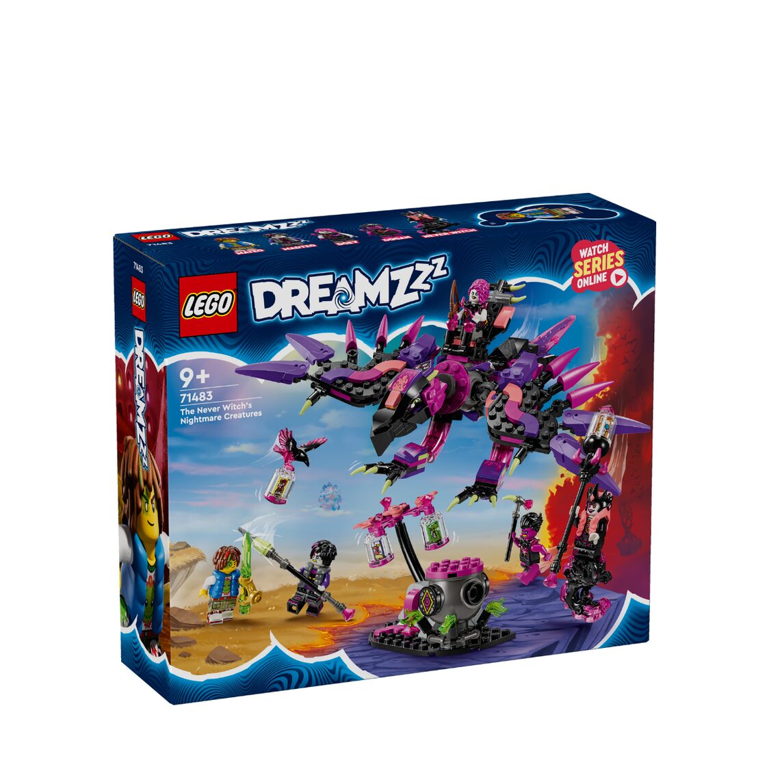 Lego The Never Witch's Nightmare Creatures 71483