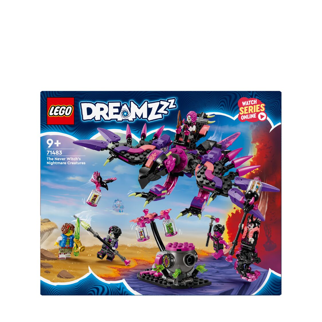 Lego The Never Witch's Nightmare Creatures 71483