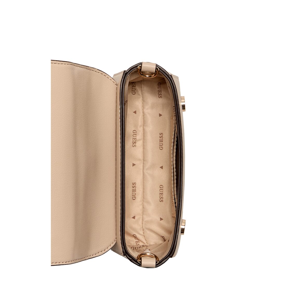 Guess Zaria Mini Top Handle Flap - Simply Taupe