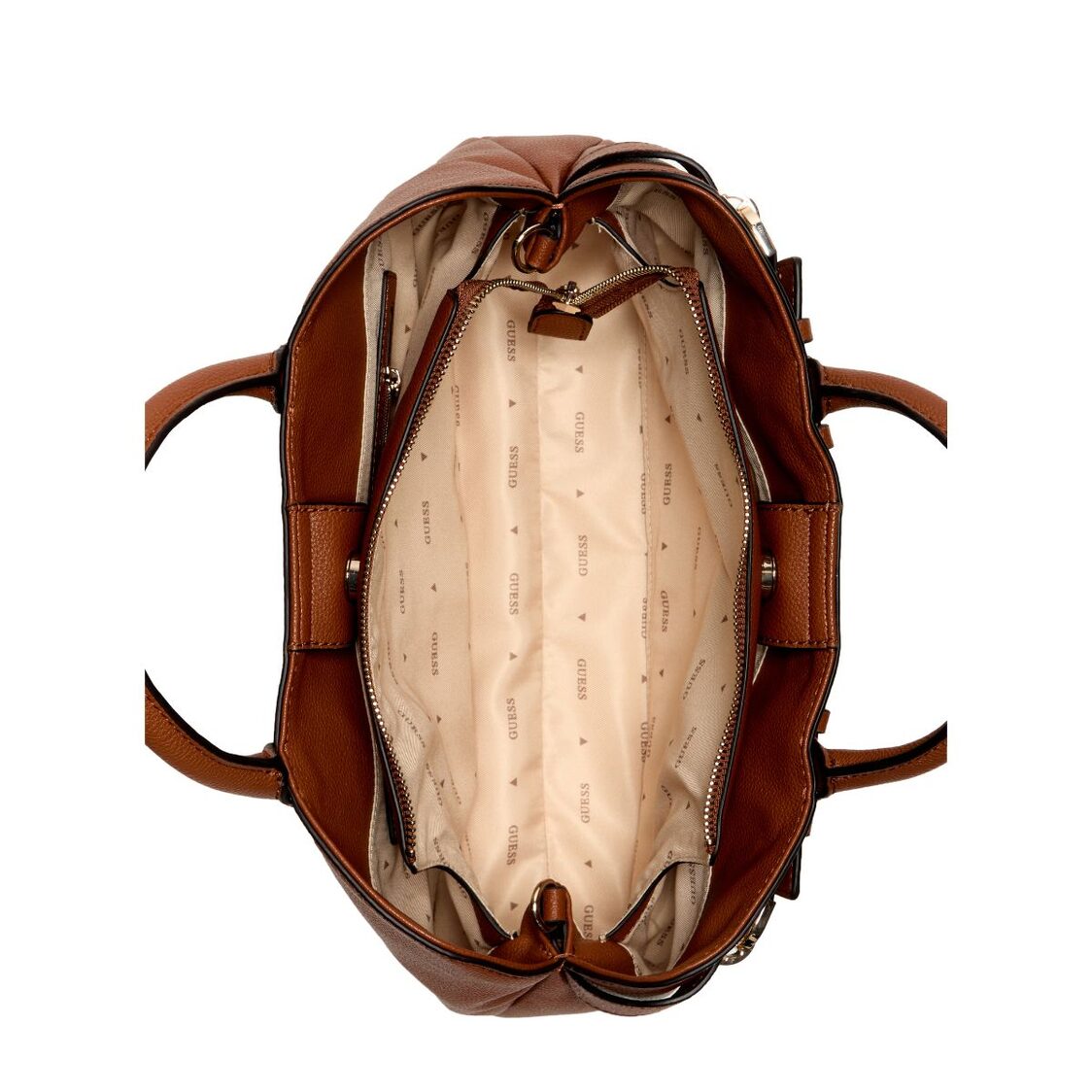 Guess Gregoria Girlfriend Satchel - Cognac