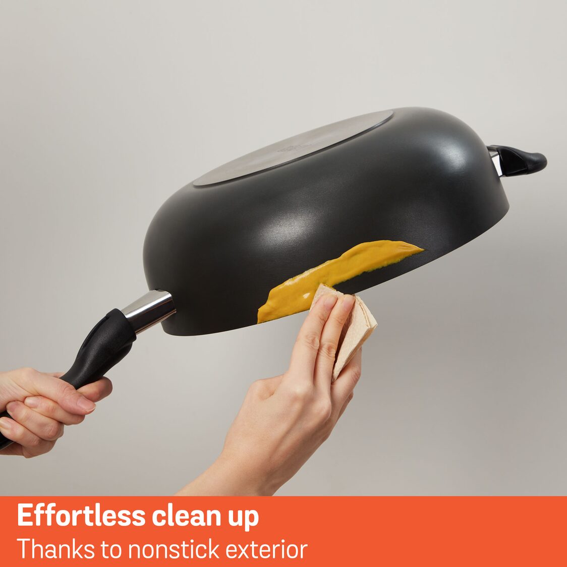 Meyer Cook N Look Nonstick 30cm Covered Stirfry (Induction) 18895