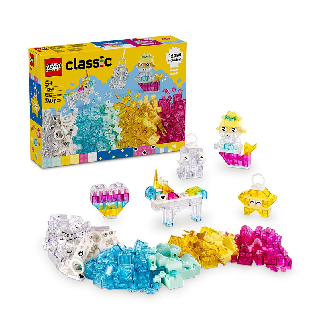 Lego Magical Transparent Box 11040