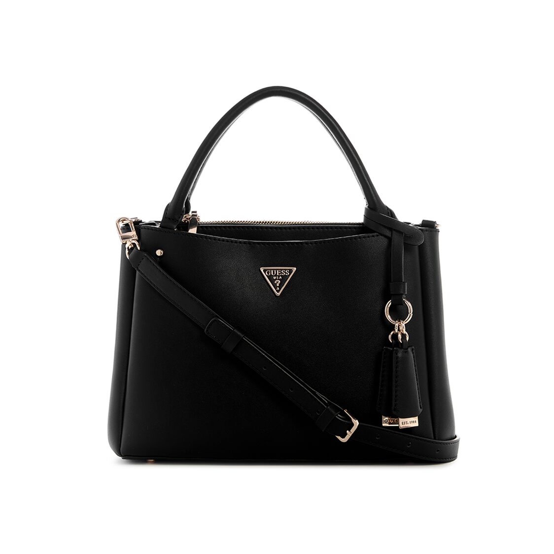 TALENT MULTI COMP SATCHEL,BLACK