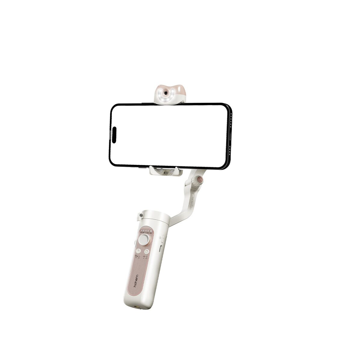 Hohem iSteady V2S 3-Axis Palm Smartphone Gimbal AI Visual Tracking White