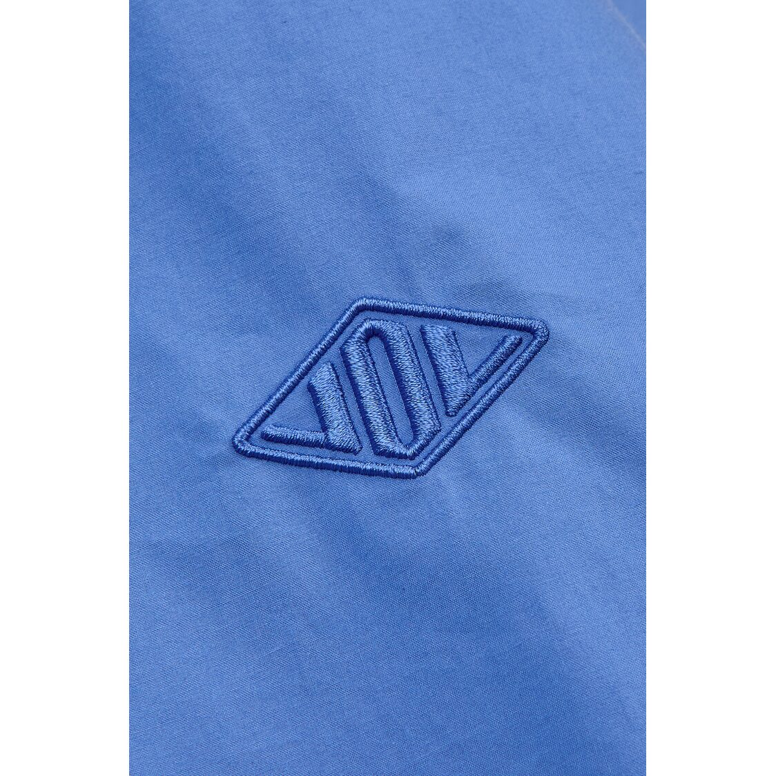 Voice Of Voices Cotton Solid Blouse Blue