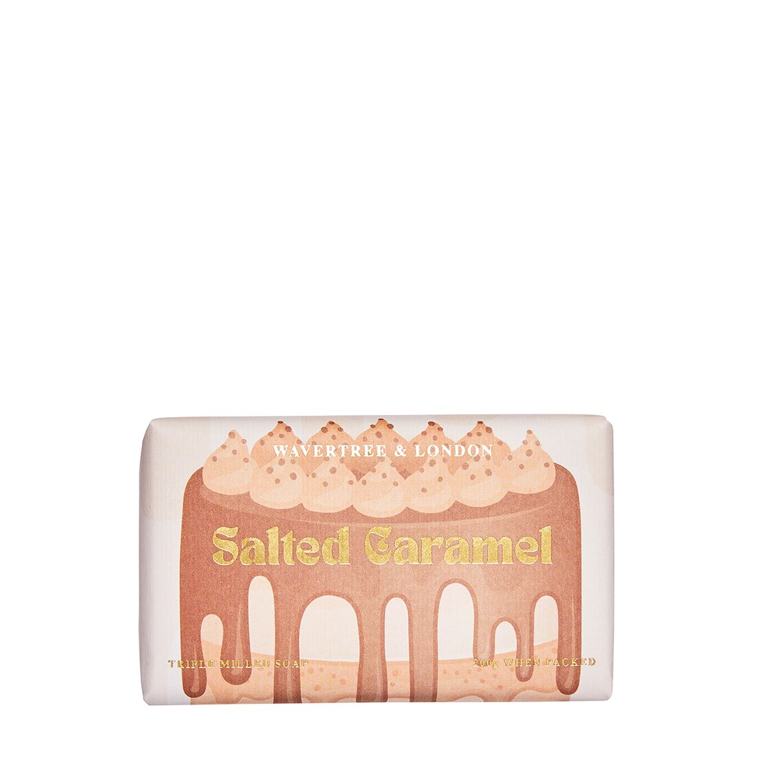 Wavertree & London Salted Caramel Soap Bar 200g