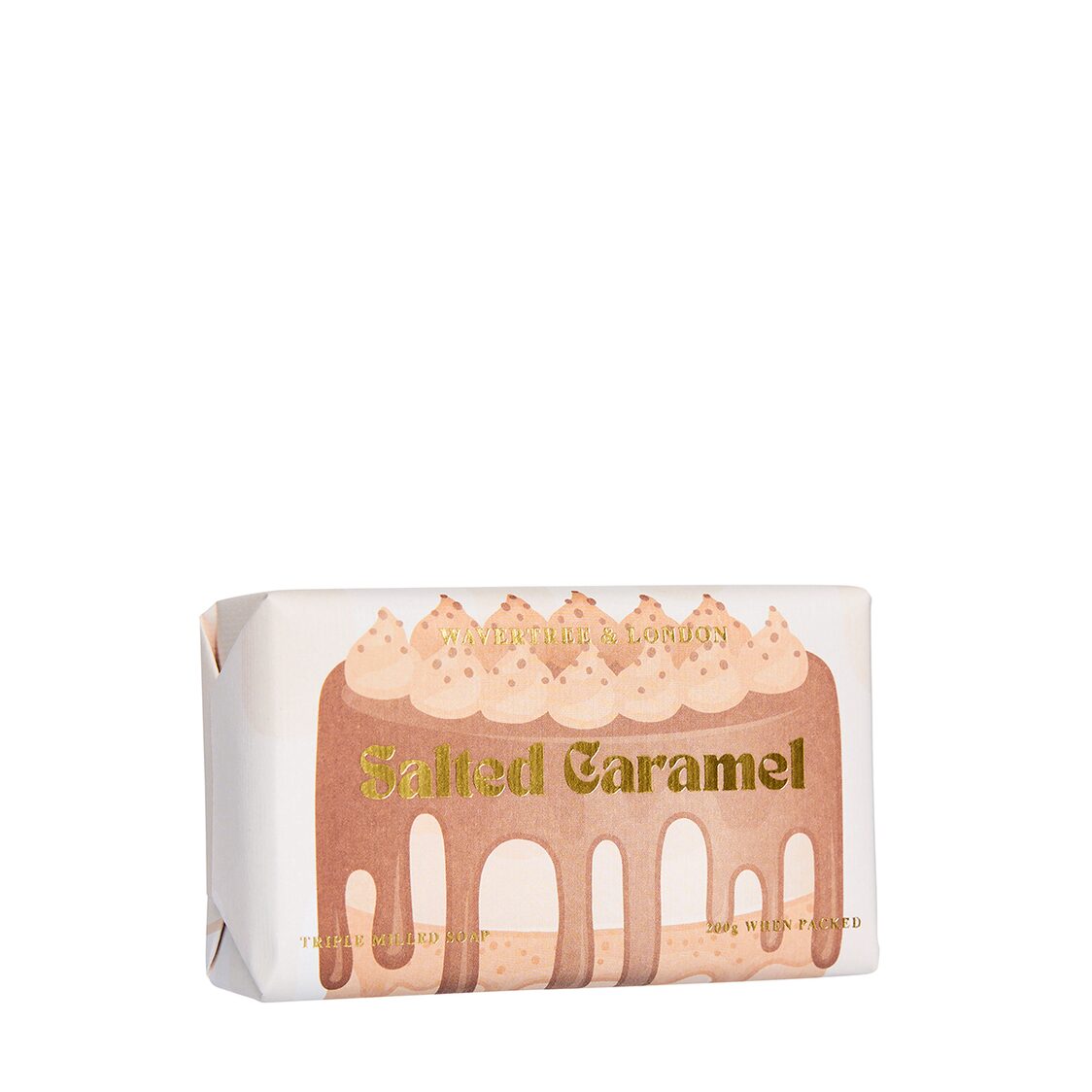 Wavertree & London Salted Caramel Soap Bar 200g