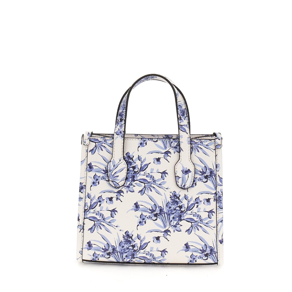 Guess Silvana 2 Comp Mini Tote,Floral Multi