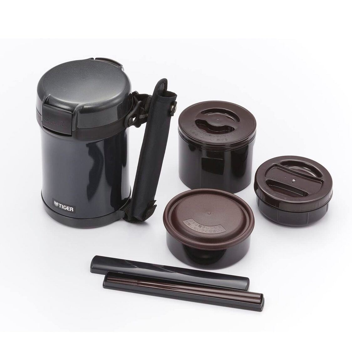 Tiger Vacuum Insulated Double Stainless Steel Lunch Box 3 Cups (LWU-A171)