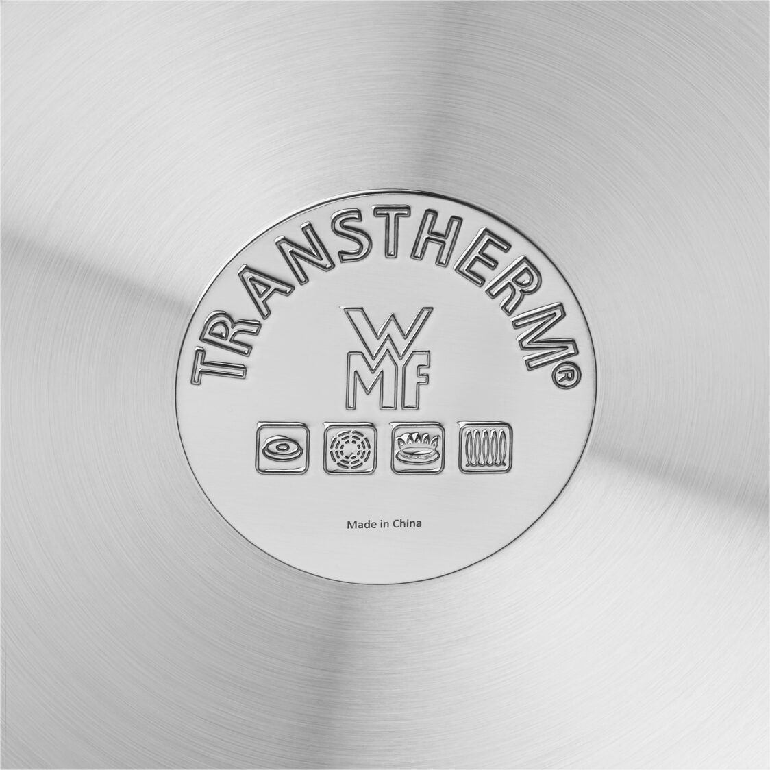 WMF 28cm Party Wok With Glass Lid (07-3947-6380)