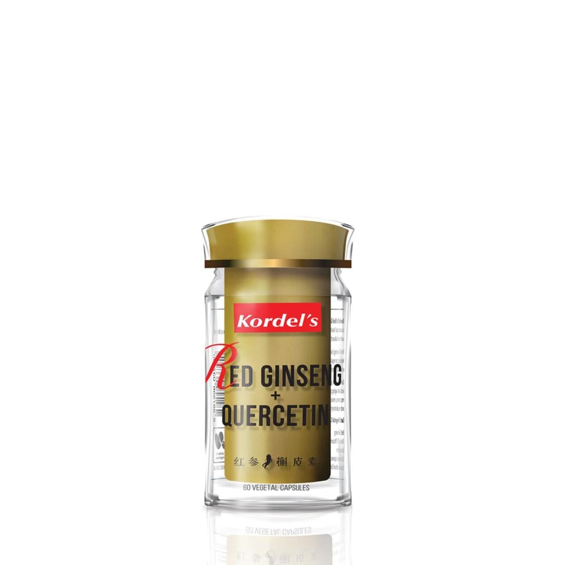 Kordel's Red Ginseng + Quercetin 60's