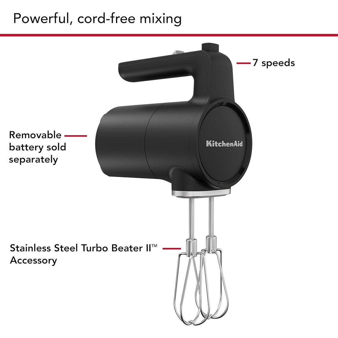 KitchenAid Cordless 2.0 *Battery Sold Separately