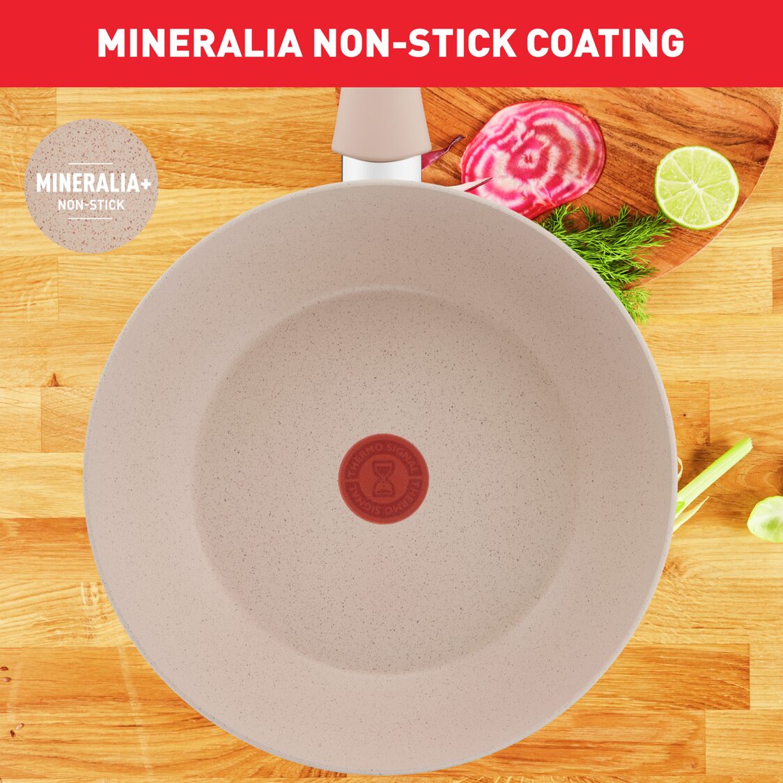 Tefal Delight Induction Wok Pan 28cm (G29319)