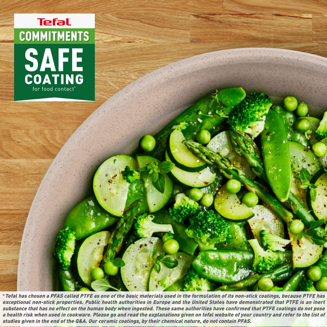 Tefal Delight Induction Wok Pan 28cm (G29319)