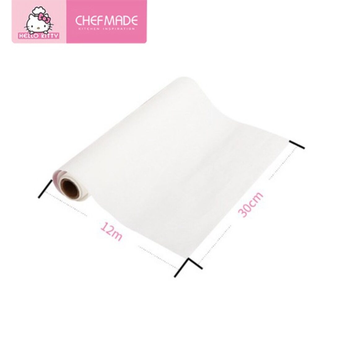 Chefmade Double Sided Baking Paper 30cmx12M Hello Kitty (1898cm-KT7018)