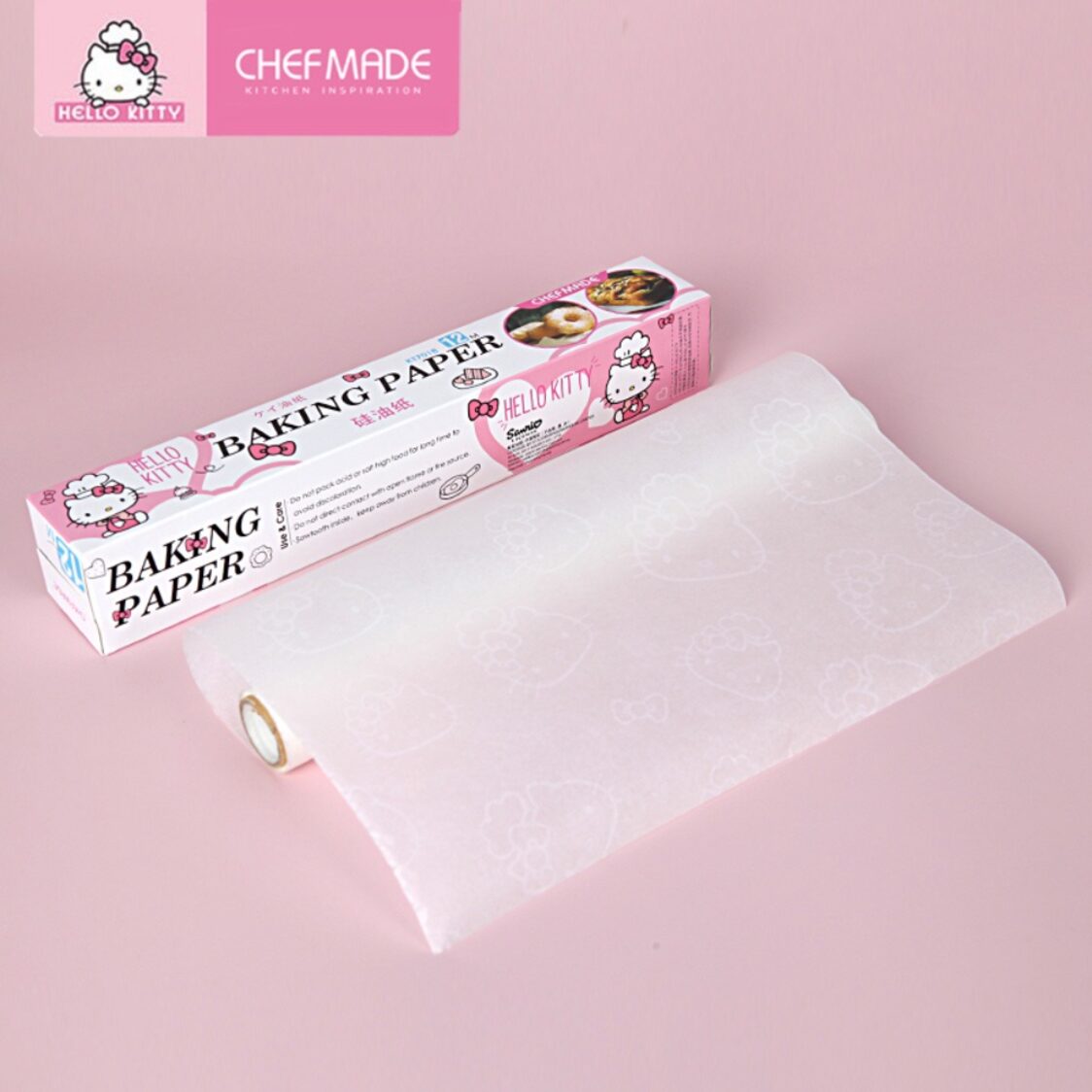 Chefmade Double Sided Baking Paper 30cmx12M Hello Kitty (1898cm-KT7018)