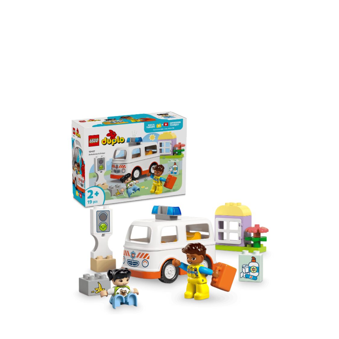 Lego Ambulance & Driver 10447