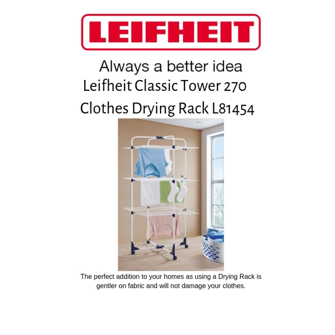 Leifheit Laundry Dryer Tower 270