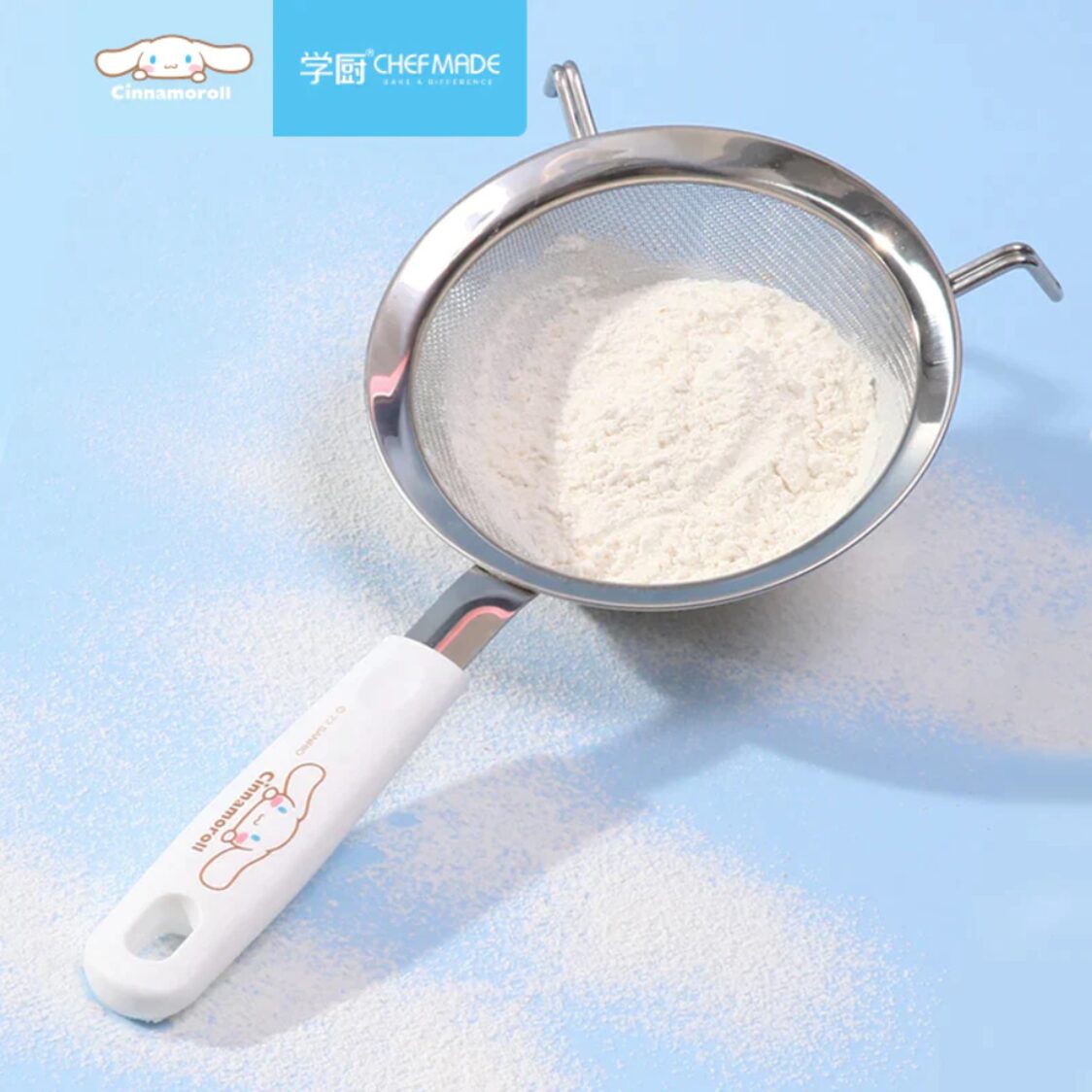 Chefmade Flour Sieve L29.5xW14.3xH6.5cm Cinnamoroll (1898cm-CL5005)