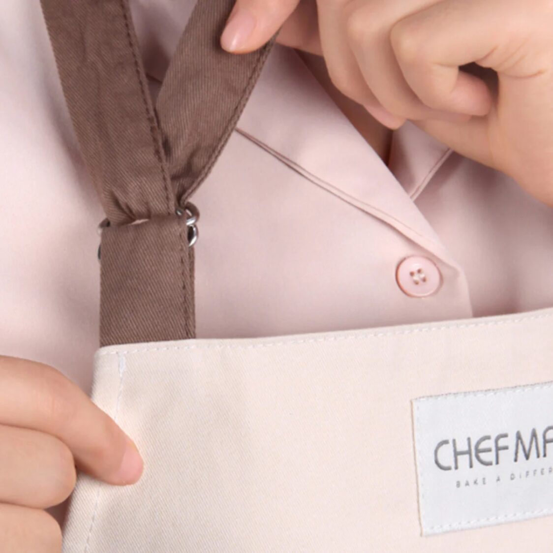 Chefmade Pure Cotton Apron L65xW75cm Cinnamoroll (1898cm-CL5014)