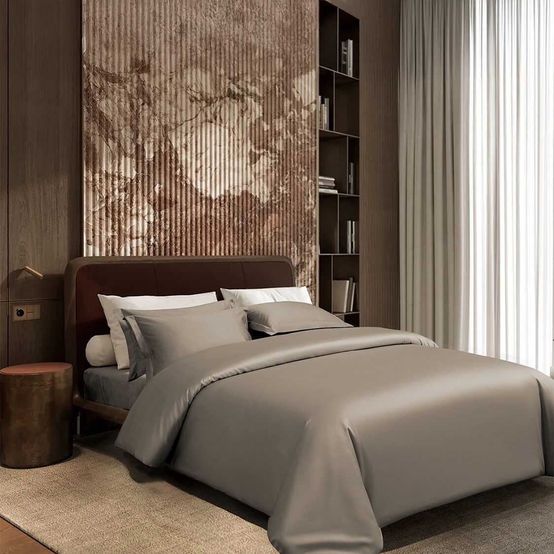 Kinu Platimum Bedset - Tan