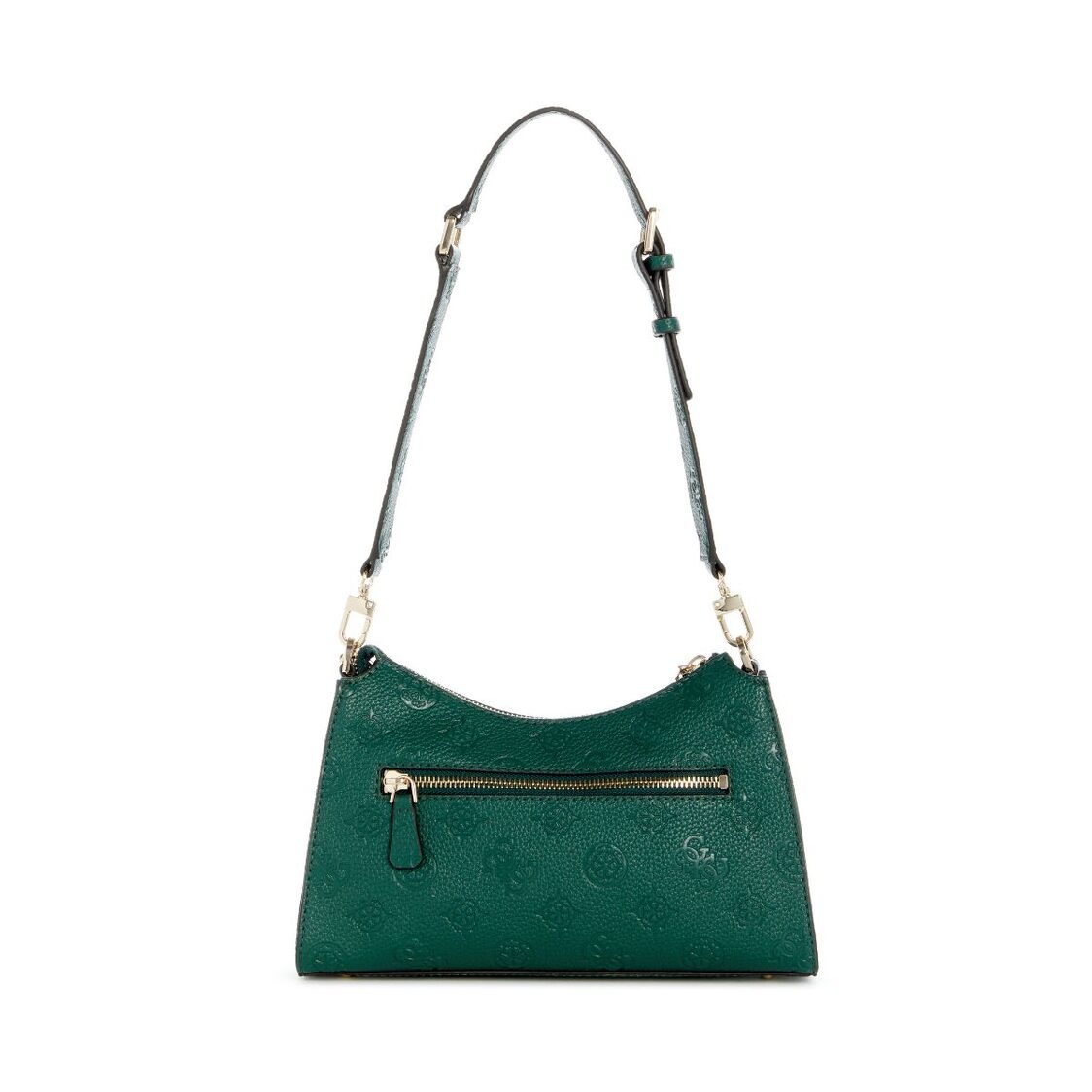 Guess Cresidia II Top Zip Shoulder Bag - Forest Logo