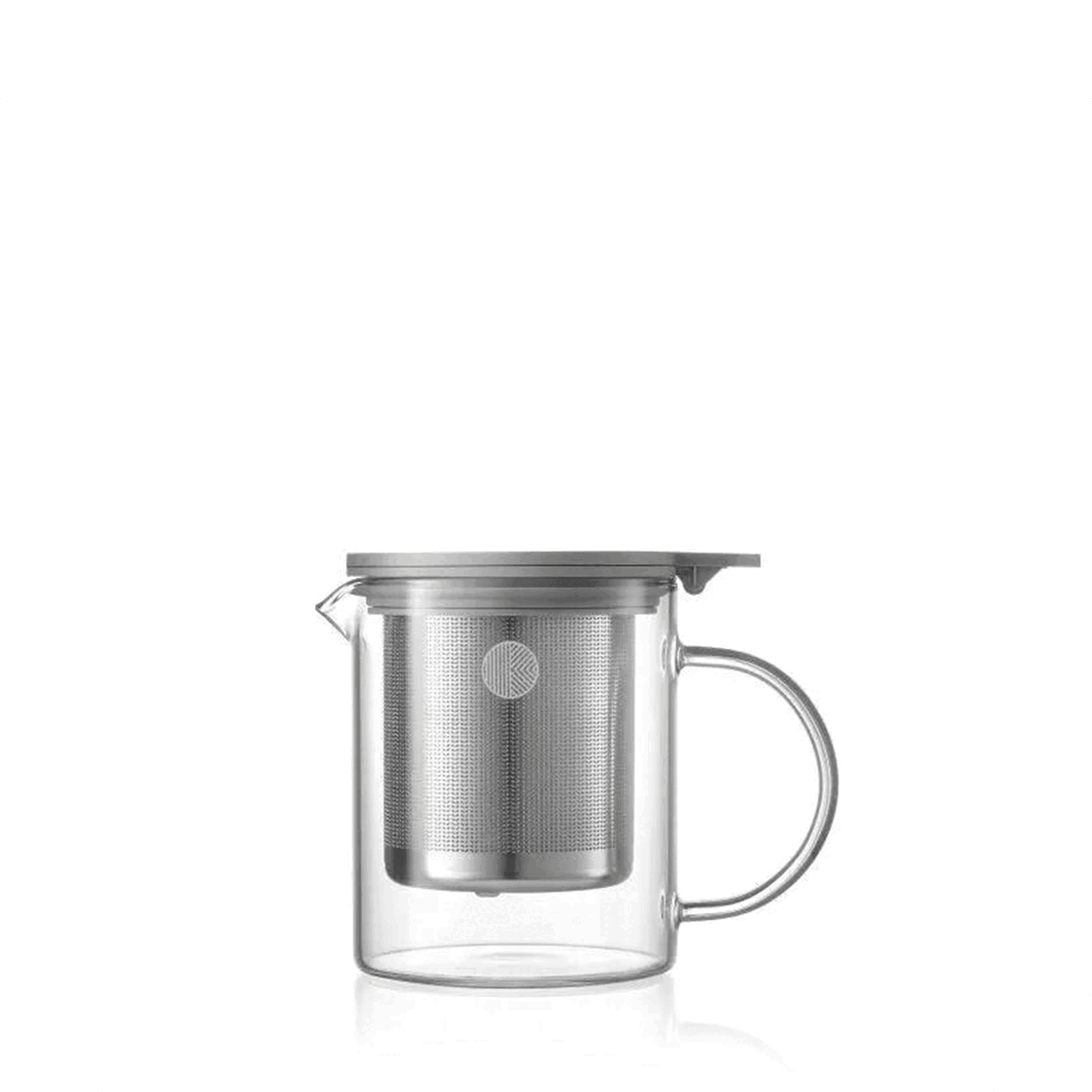 Buydeem Tea Pot Glass with Bracket 500ml BD60628