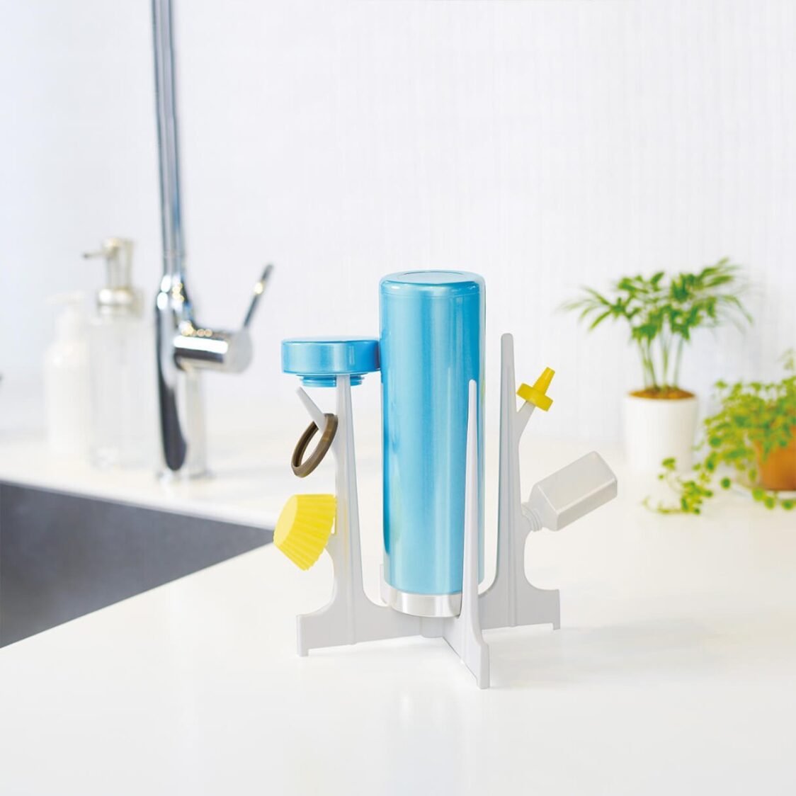 Marna Bottle Drying Rack - White