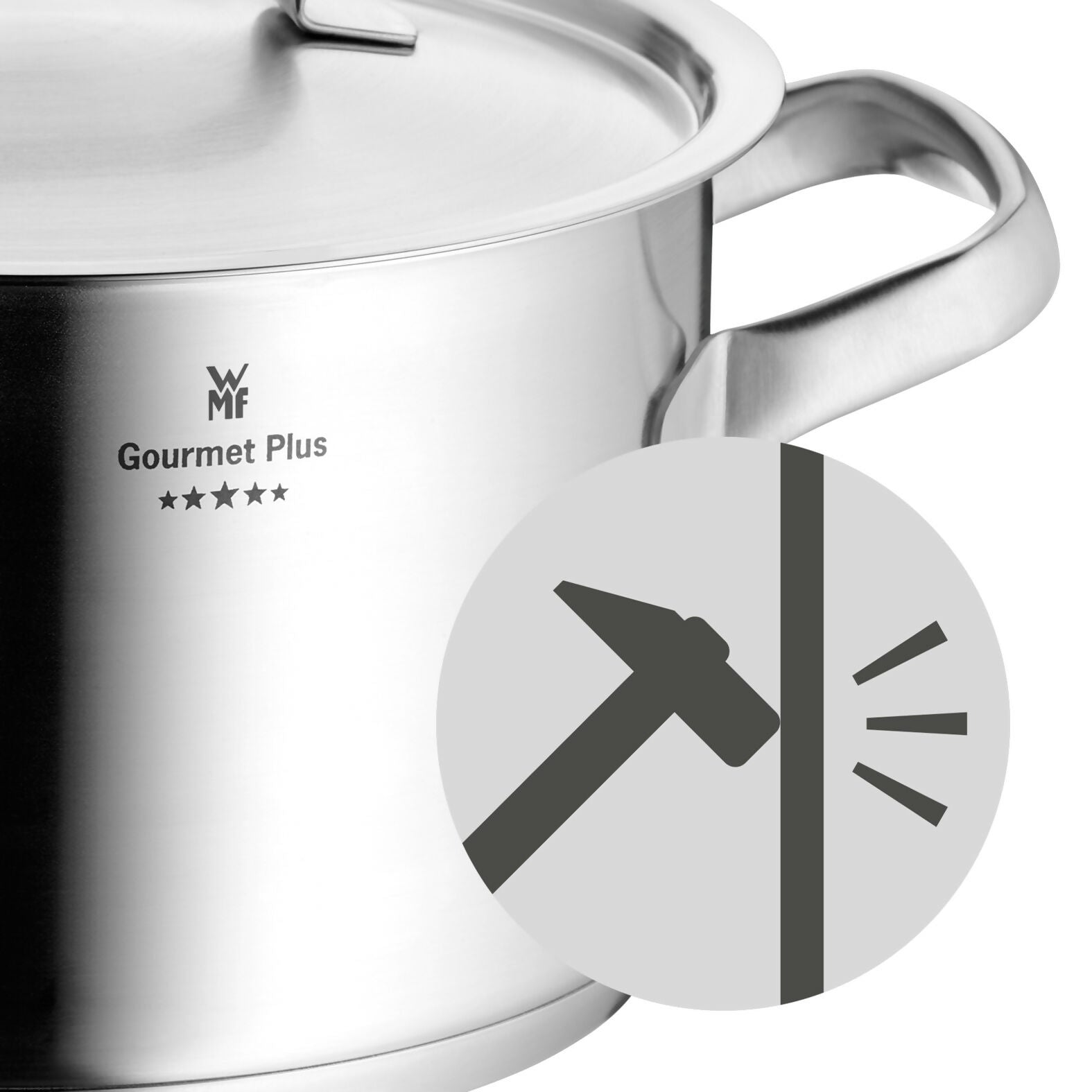 WMF Gourmet Plus 5-Piece Cookware Set II (Italy) (07-2055-9990)