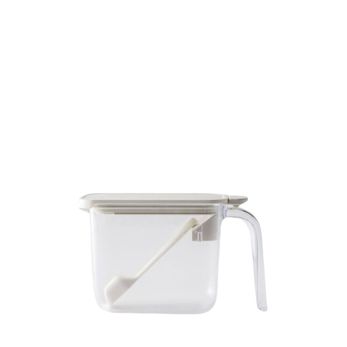 Marna Good Lock Salt/Sugar Container- White