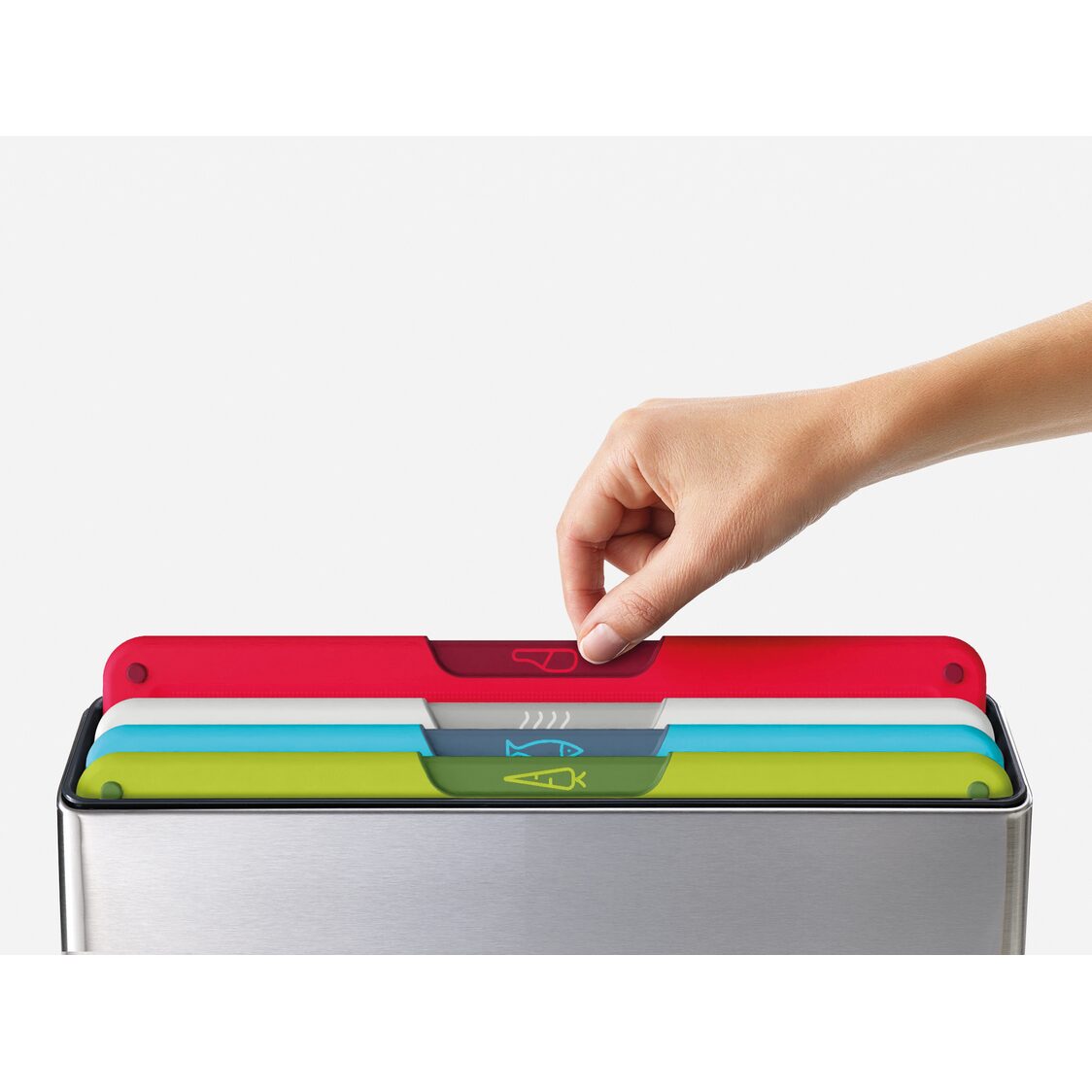 Joseph-Joseph Folio Icon Steel 4pcs Board Set