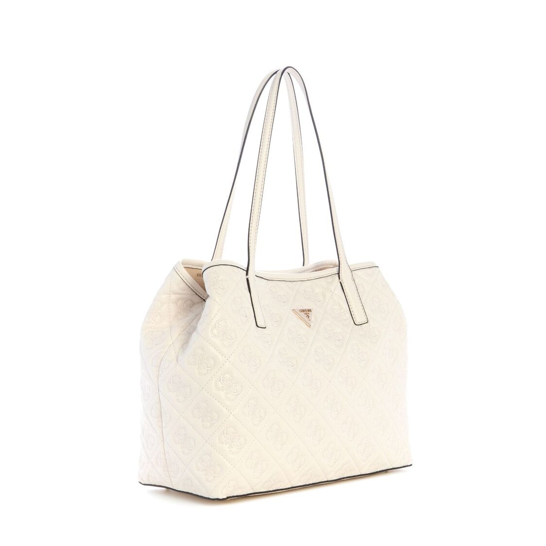 Guess Adelasia 2 In 1 Tote - Off White