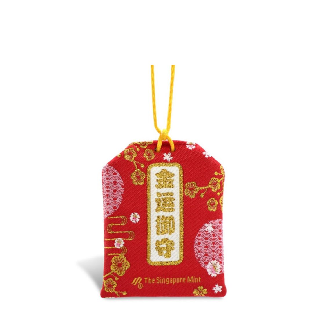 The Singapore Mint Sanrio Lucky Kitty Gold Foil Charm Bag