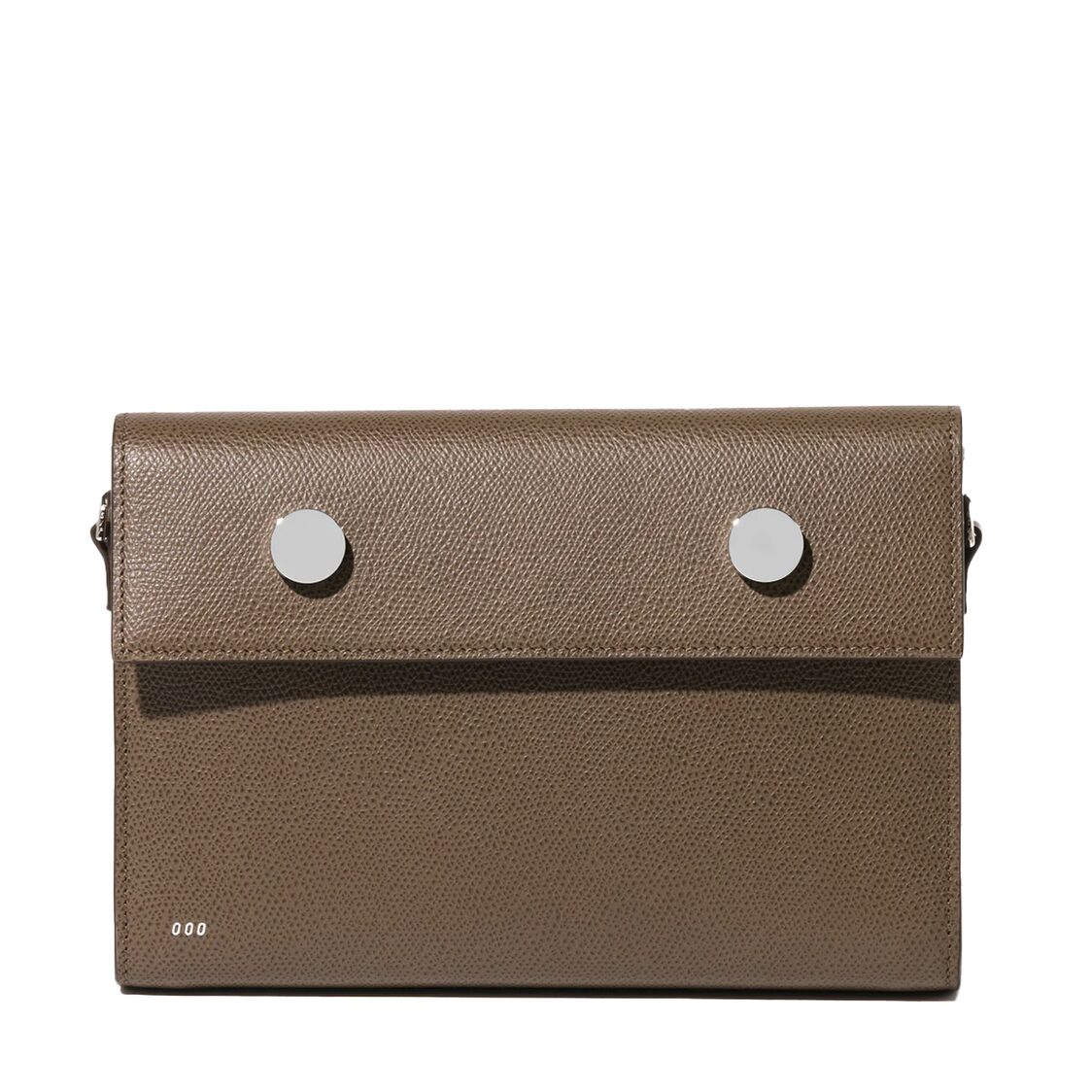 RSVP Golden Eyes Grained Taupe Calfskin Bag