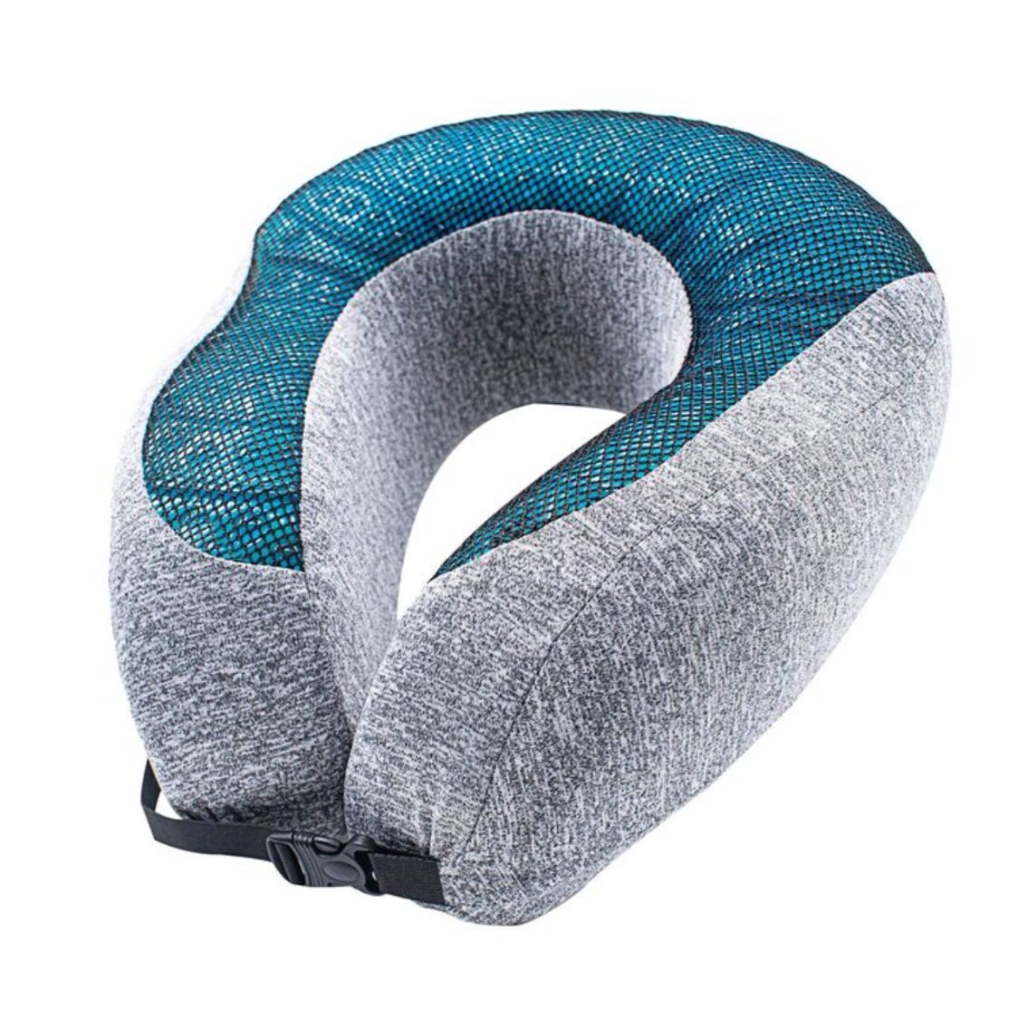 BackJoy Posture Care Neck Support Pillow with Cooling Gel - Pebble