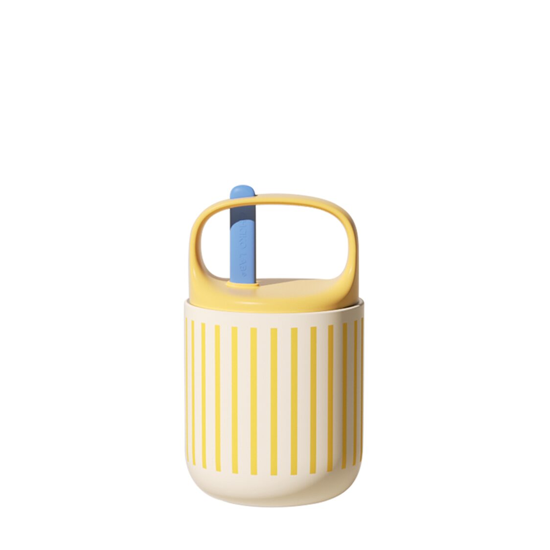 Chako Lab 450ml Baobao Thermos Cup White Yellow