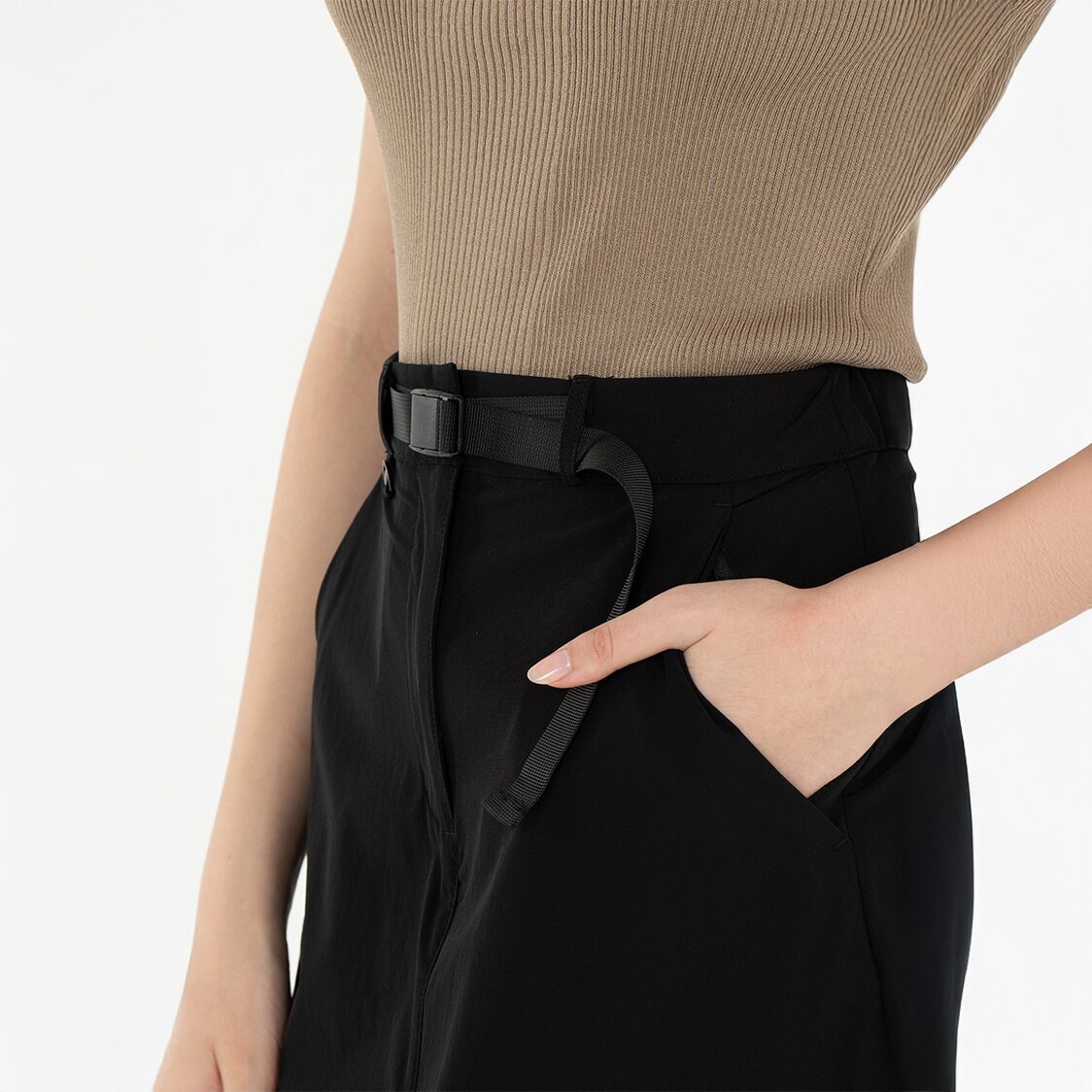 K/Woods Ice Cool Skirt in Black