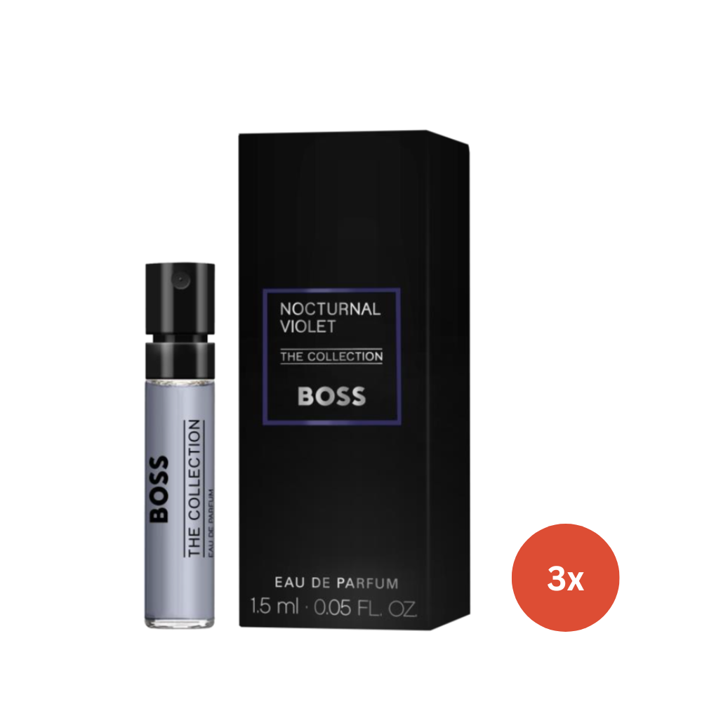 Boss The Collection Nocturnal Violet EDP 1.5ml Vial x3