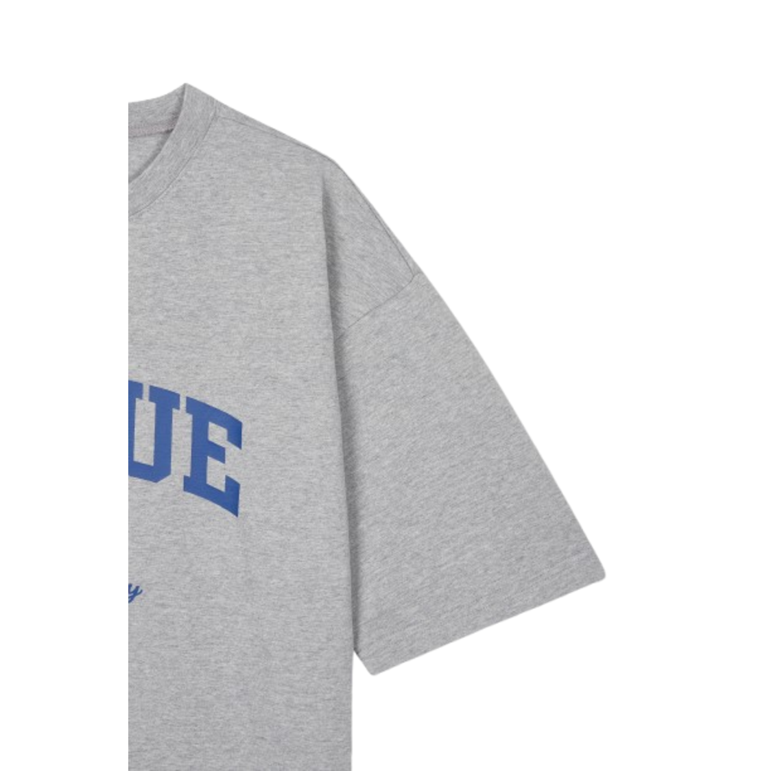 Studio Tomboy Unique Printed T-Shirt Mellange Grey