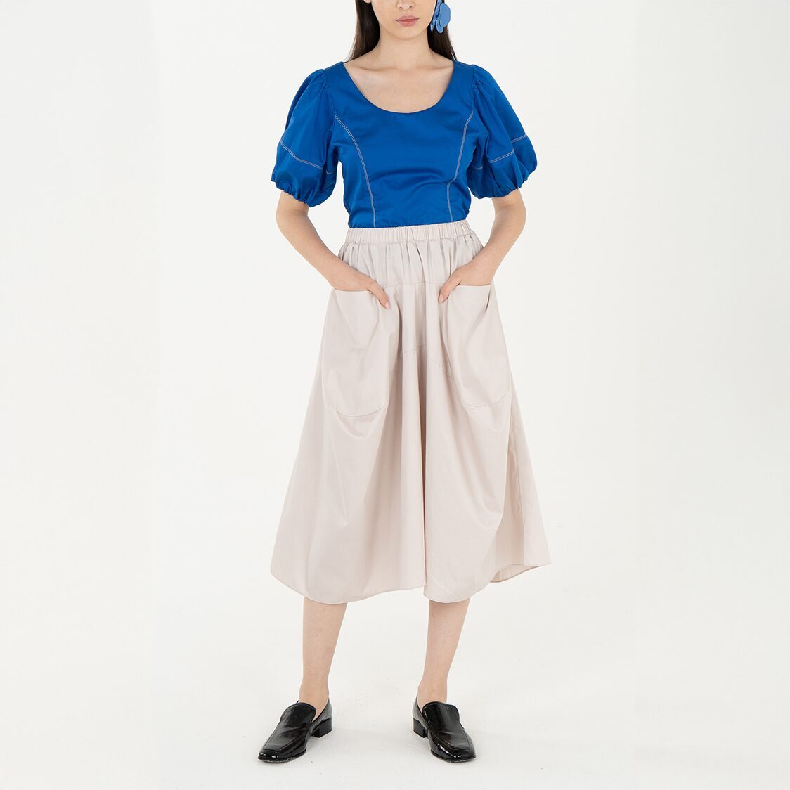 K/Woods Stain Repellent Edge Flow Tank In Ivory