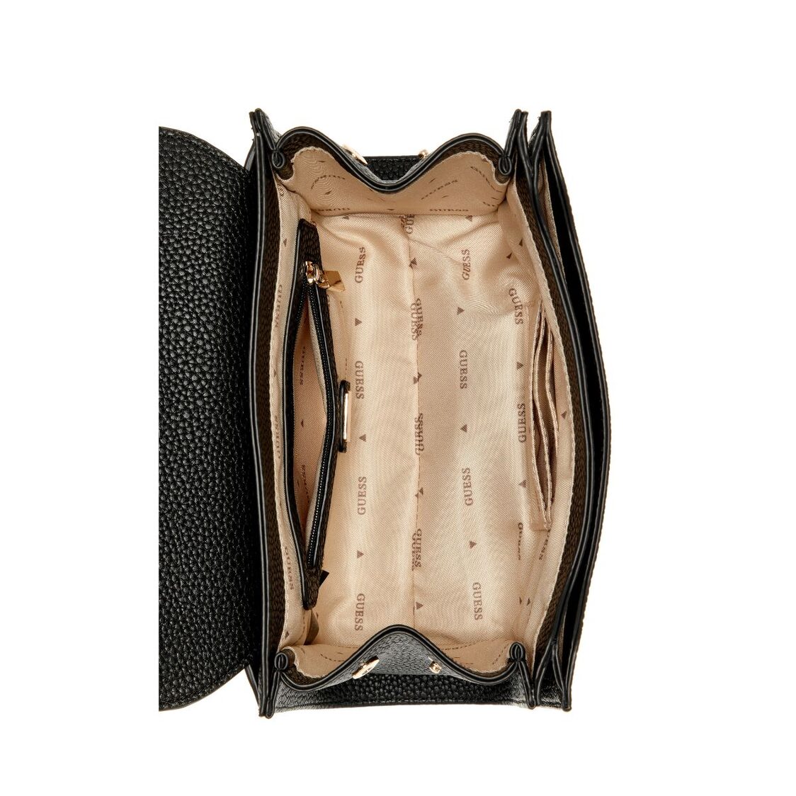 Guess Calista Convertible Crossbody Flap - Black