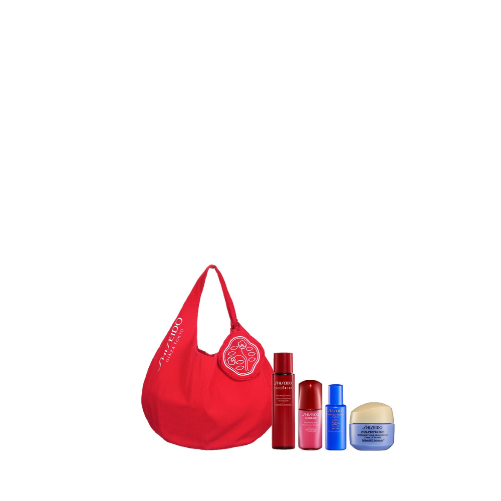 Receive a 5-pc Gift Set with minimum $350 nett spend Sheseido (Gift with Purchase)